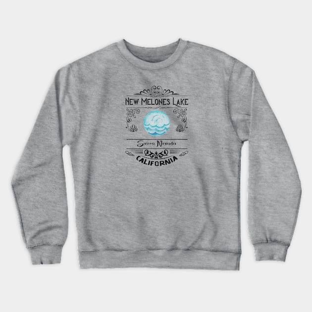 New Melones Lake California Crewneck Sweatshirt by artsytee